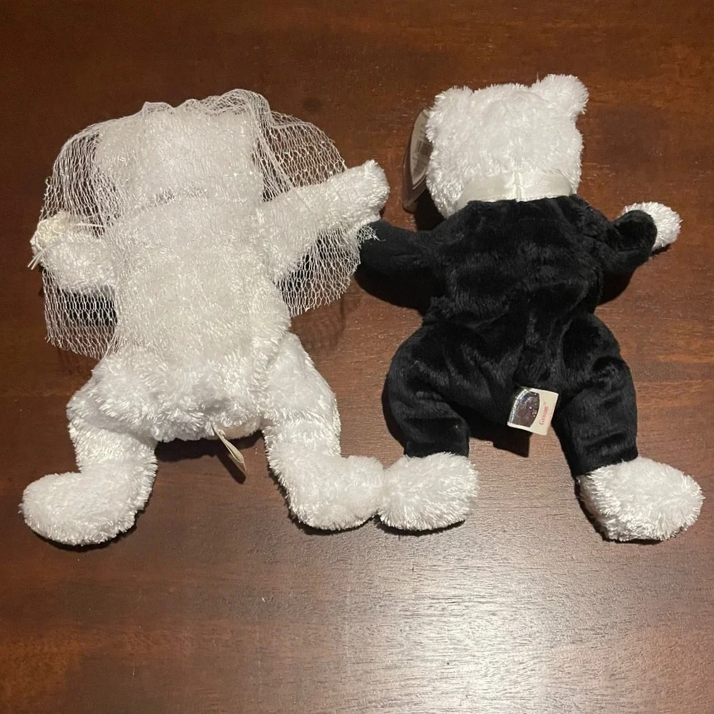 TY Groom &‎ Bride Beanie Babies